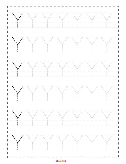 Lettre Y majuscule