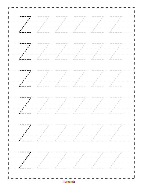 Lettre Z majuscule